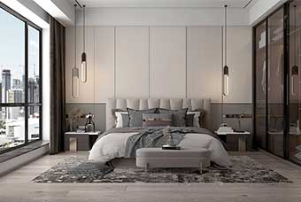 乐山现代风格-卧室