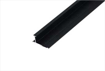 乐山航空纤维墙咔铝合金中条（哑黑氧化）