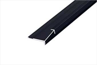 乐山航空纤维墙咔铝合金阳角线（哑黑氧化）