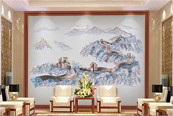 乐山森佰汇航空纤维墙咔（唯我中华）