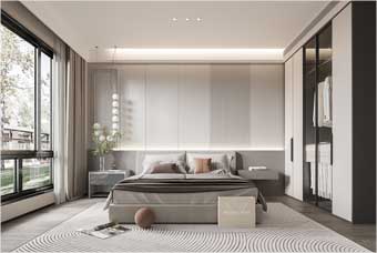 乐山卧室空间案例